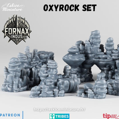 Oxyrock Terrain Pieces 7-Teilig