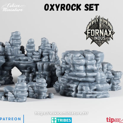 Oxyrock Terrain Pieces 7-Teilig