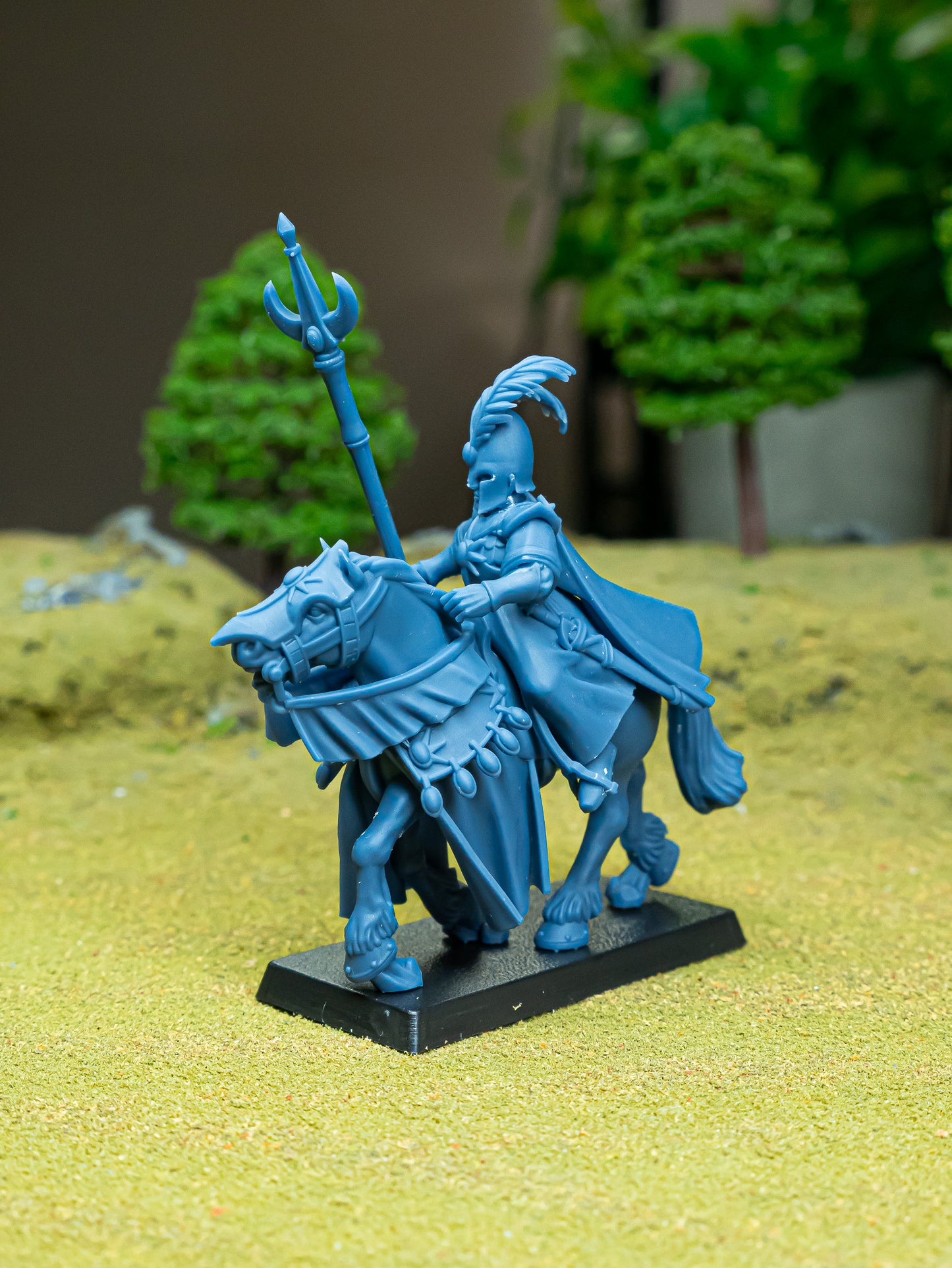 Mounted Aegean Mage on Horse