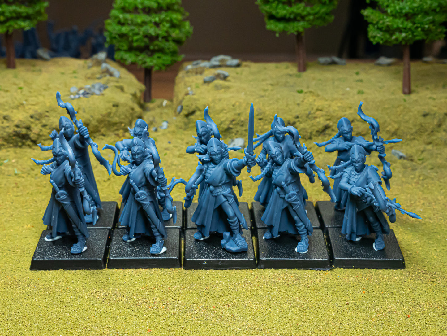 Aegean Maids with Bows  ( 10 Miniaturen )