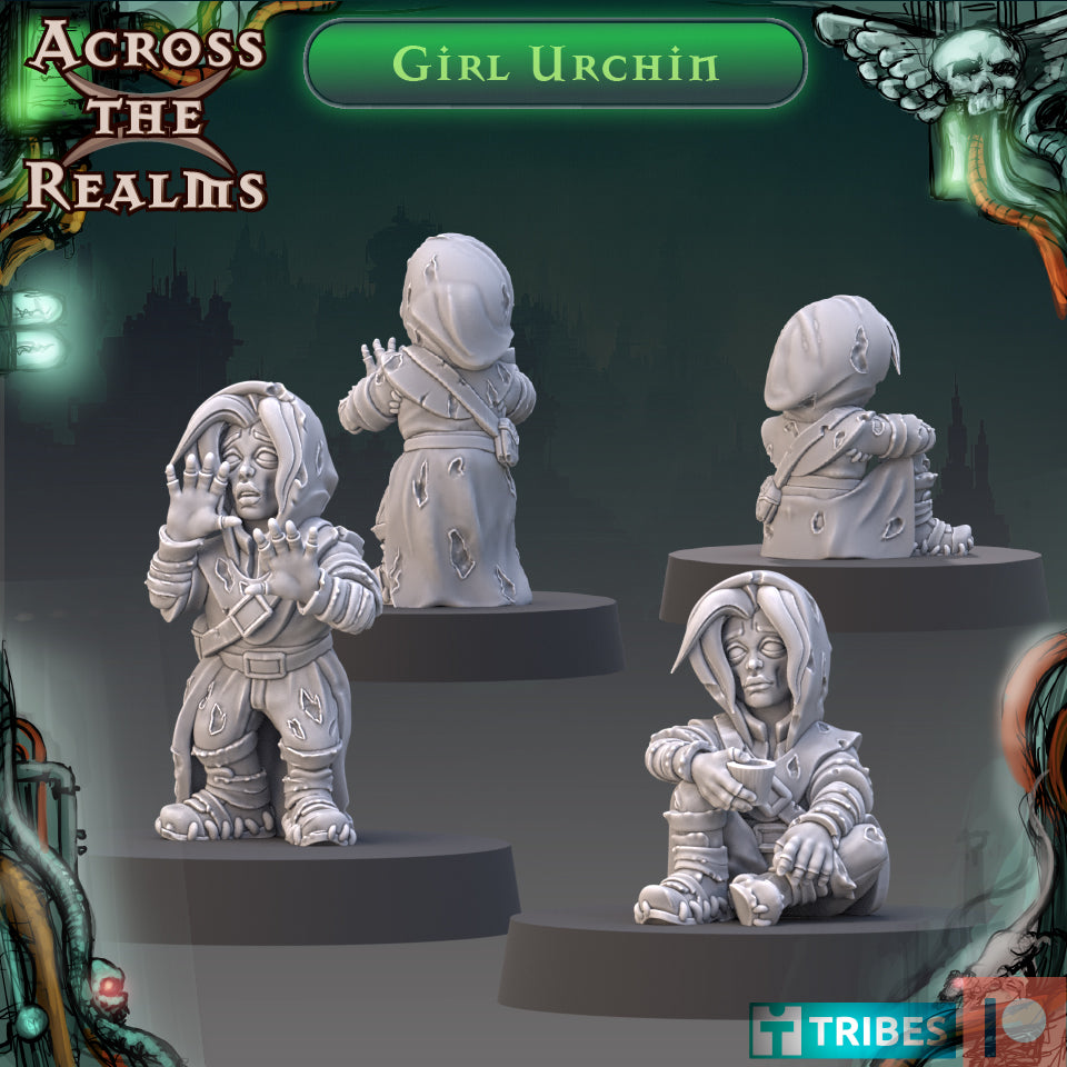 Underhive Girl Urchin ( 2 Miniaturen )