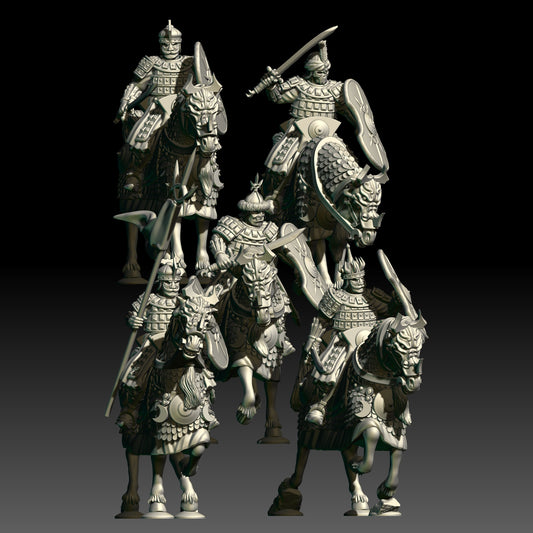 Warriors of the East Cataphracts ( 5 Miniaturen )