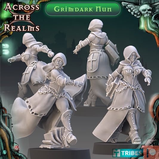 Grimdark Nun( 2 Miniaturen )