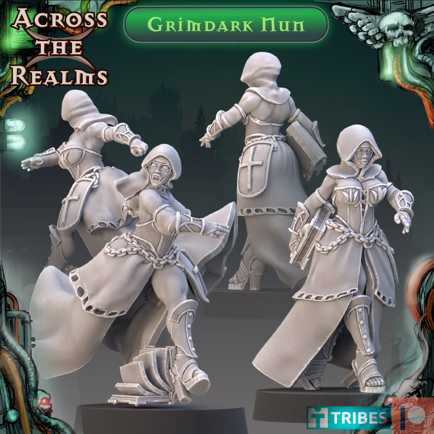 Grimdark Nun( 2 Miniaturen )