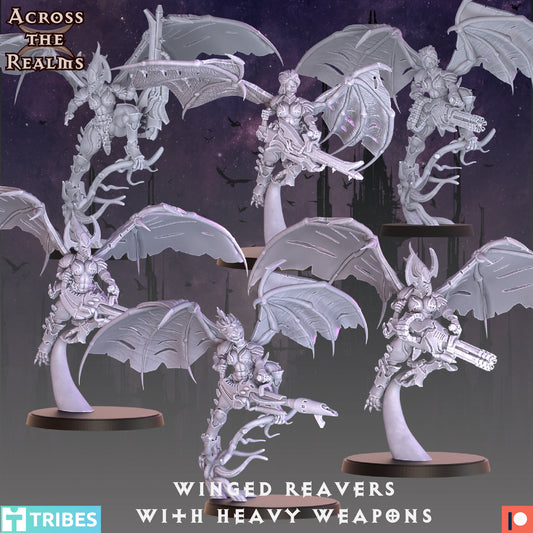 Winged Reavers with Heavy Weapons ( 6 Miniaturen )