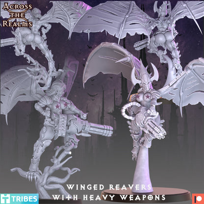 Winged Reavers with Heavy Weapons ( 6 Miniaturen )