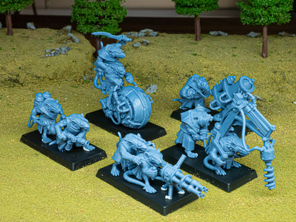 Sewer Vermin Heavy Weapons ( 5 Miniaturen )
