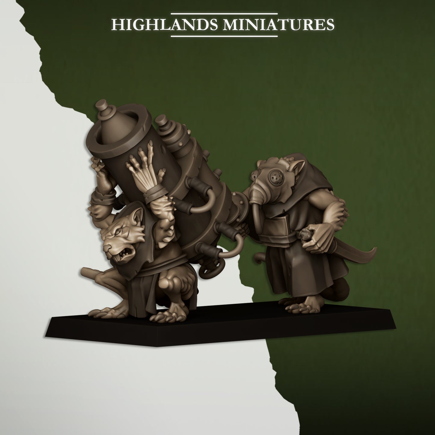 Sewer Vermin Heavy Weapons ( 5 Miniaturen )