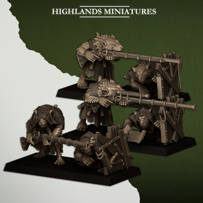 Sewer Poison Carriers ( 6 Miniaturen )