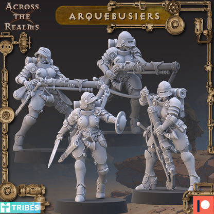 Arquebusier ( 4 Miniaturen )