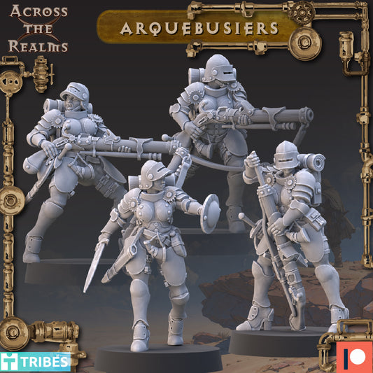 Arquebusier ( 4 Miniaturen )