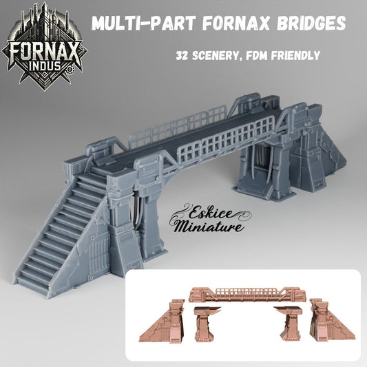 Multipart sci-fi walkway kit 5-Teilig
