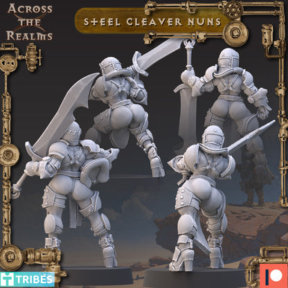 Steel Cleaver Nuns ( 4 Miniaturen )