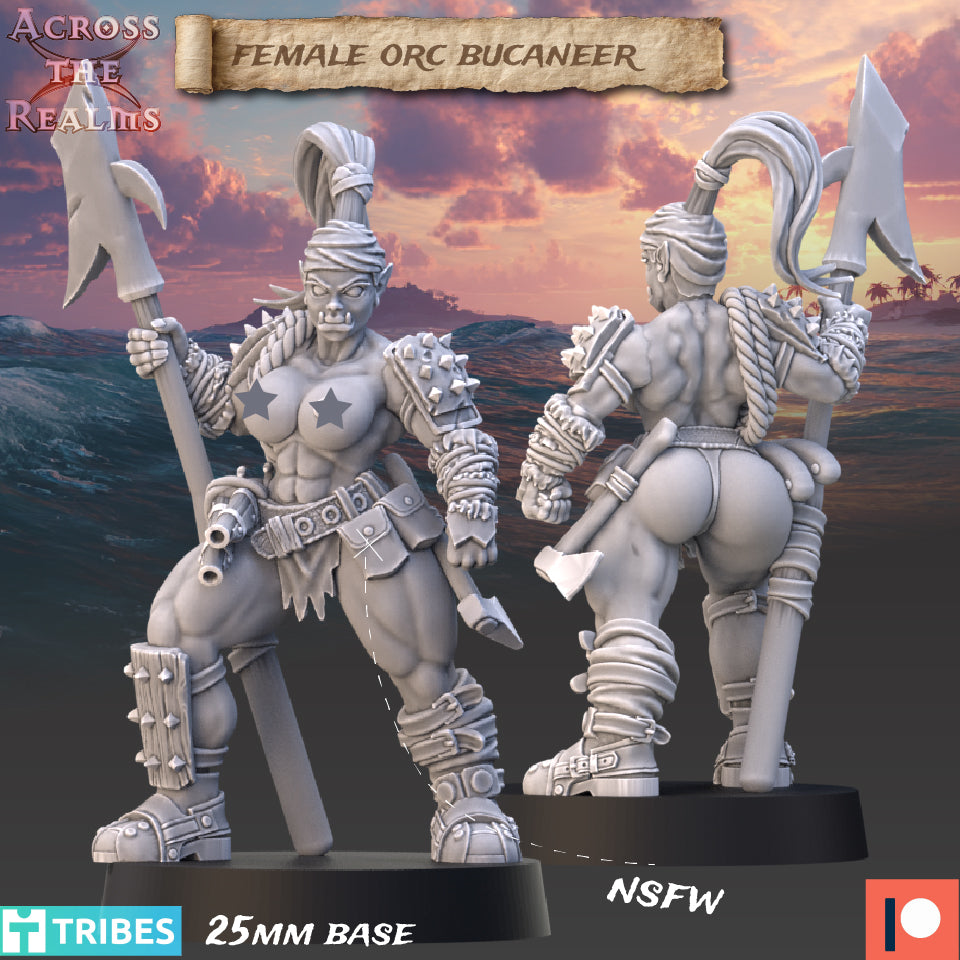 Female Orc Bucaneer