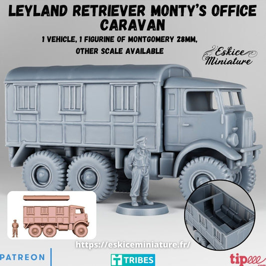 Montgomery’s Leyland Retriever Caravan