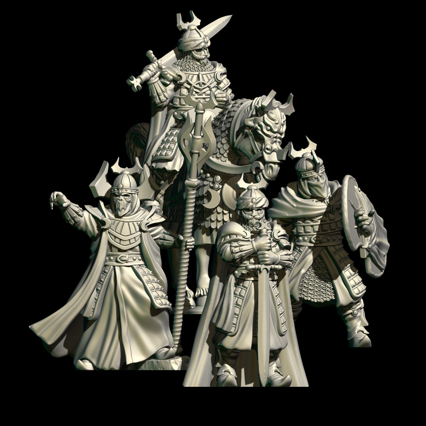 Eastern Emisaries.( 4 Miniaturen )