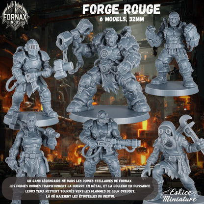 Fornax “Red Forge” Gang ( 6 Miniaturen )