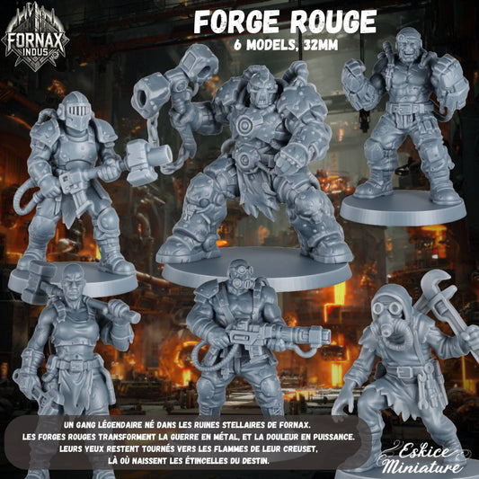 Fornax “Red Forge” Gang ( 6 Miniaturen )