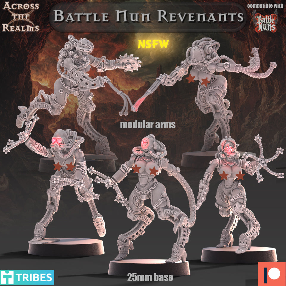 Battle Nun Revenants ( 5 Miniaturen )