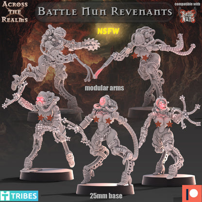 Battle Nun Revenants ( 5 Miniaturen )