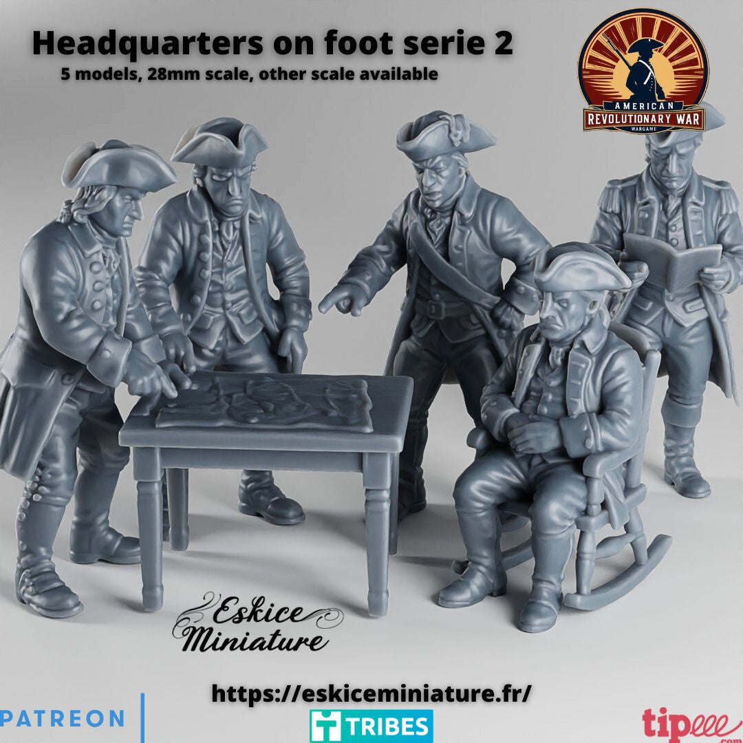 Foot HQ Pack ( 5 Miniaturen )