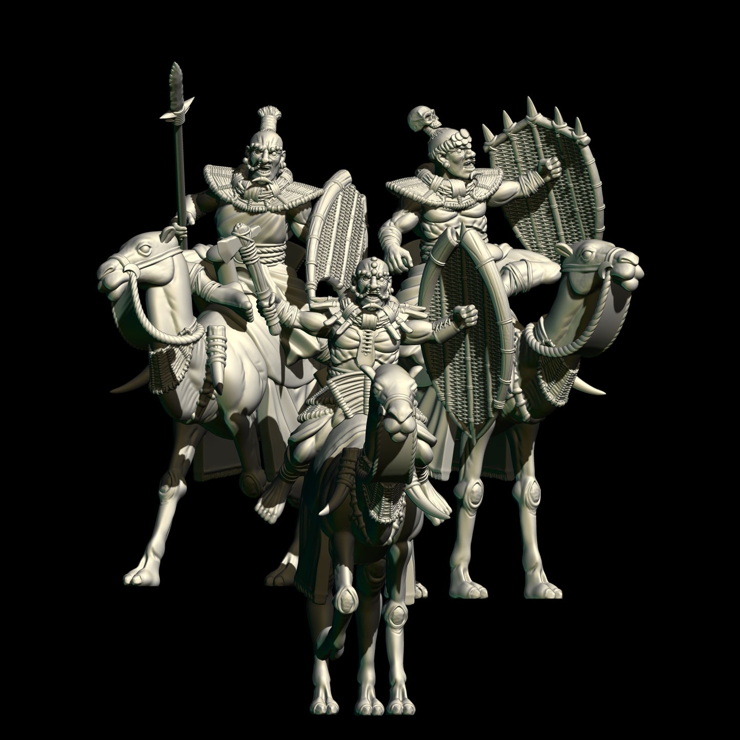 Beastmaster Raiders ( 4 Miniaturen )