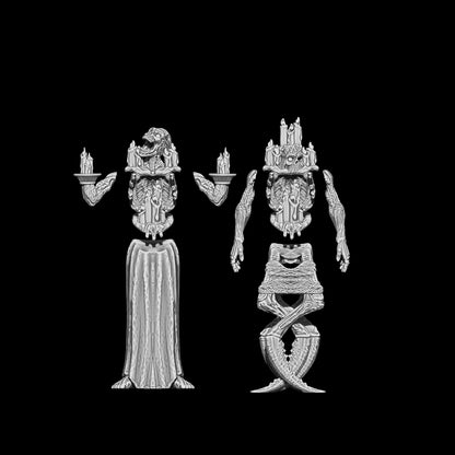Candle bearers  ( 2 Miniaturen )