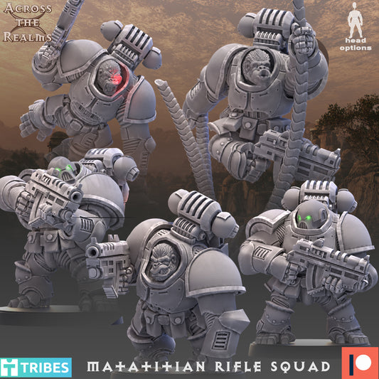 Matatitian Rifle Squad ( 5 Miniaturen )