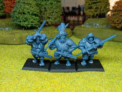 Sunland Ogres with Zweihander ( 3 Miniaturen )