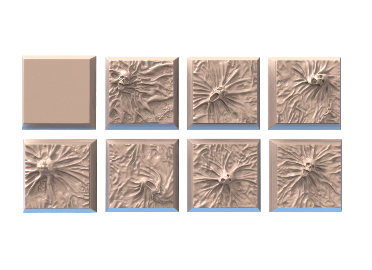 7 x 25mm Quadratbase Spirit