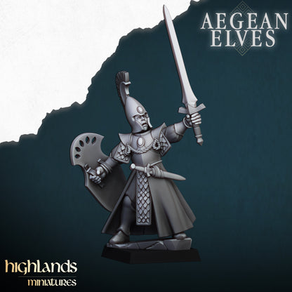 Aegean Elves Spearman Core Units ( 8 Miniaturen )