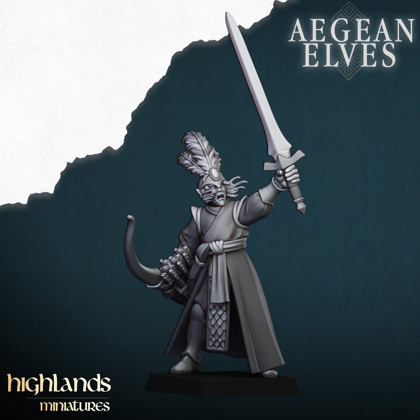 Aegean Elves Archer Commando Units ( 3 Miniaturen )