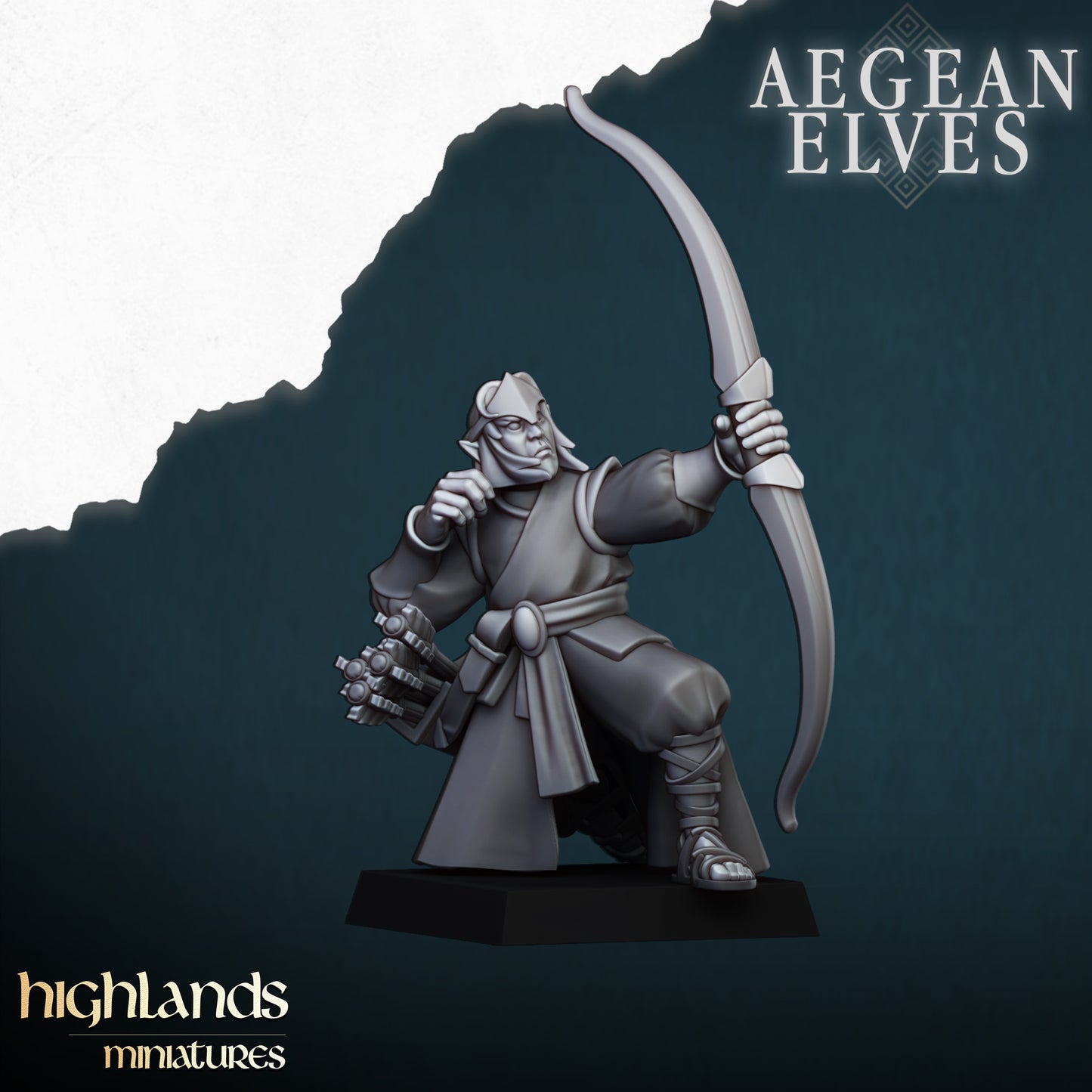 Aegean Elves Archer Core Units ( 6 oder 10 Miniaturen )