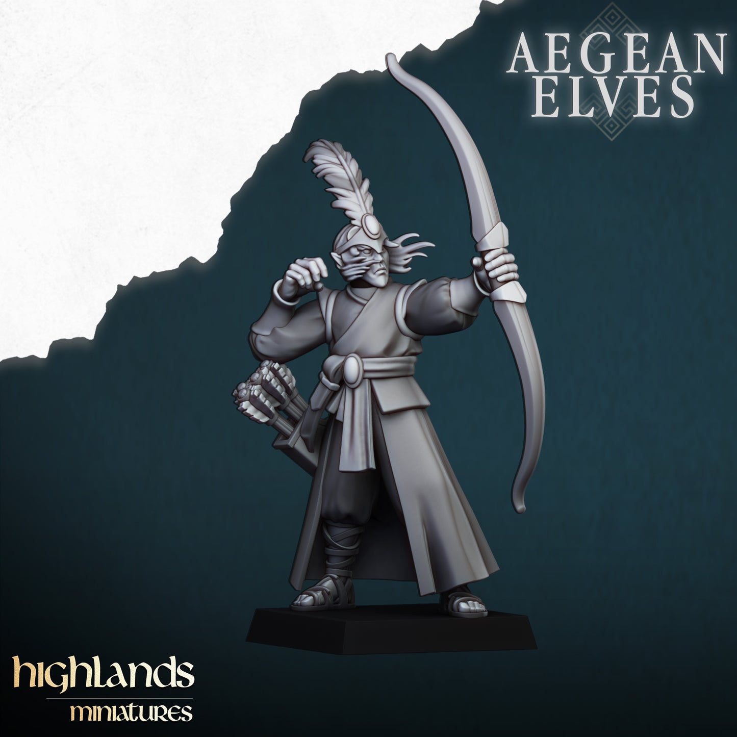 Aegean Elves Archer Core Units ( 6 oder 10 Miniaturen )