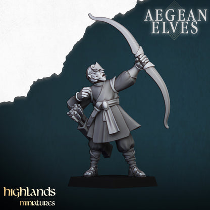 Aegean Elves Archer Core Units ( 6 oder 10 Miniaturen )