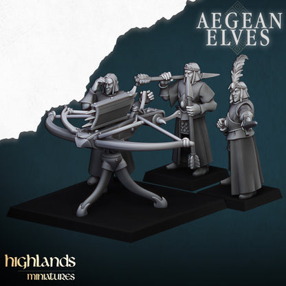 Aegean Elves Balliste mit Crew