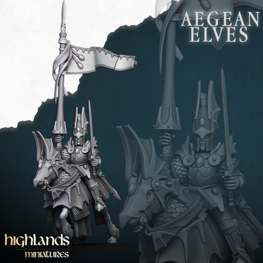 Aegean Elves Mounted Dragons Commando Units ( 3 Miniaturen )