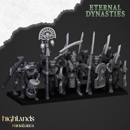 Ancient Guard with Halberds ( 7 Miniaturen )