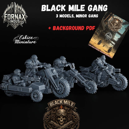 Black Mile Gang ( 3 Miniaturen )