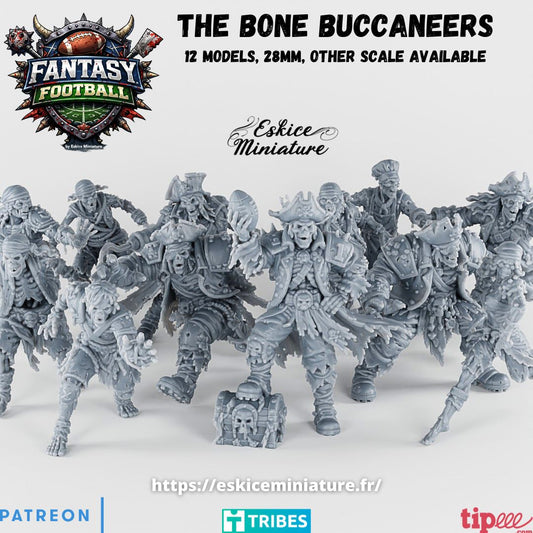 The Bone Buccaneers ( 12 Miniaturen )