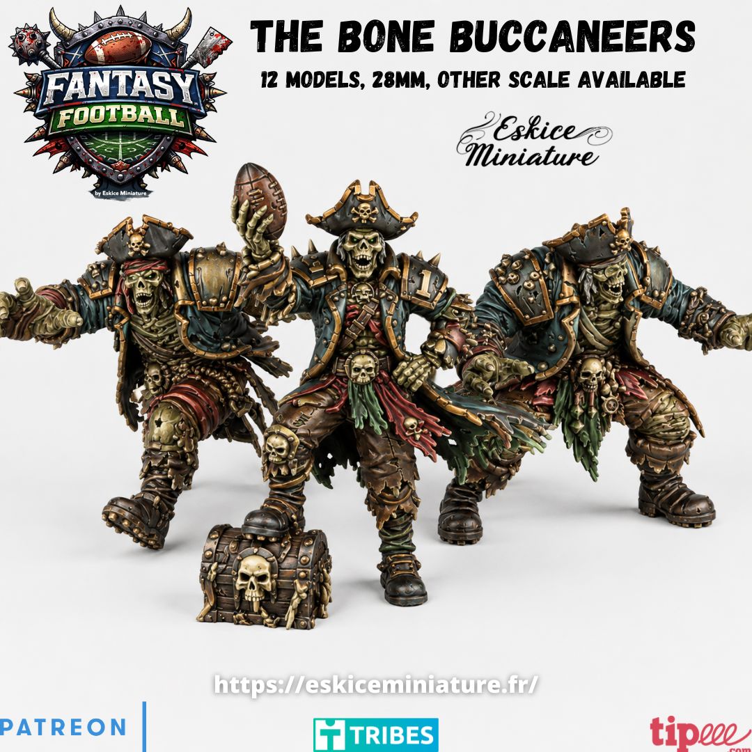 The Bone Buccaneers ( 12 Miniaturen )