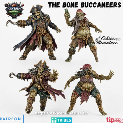 The Bone Buccaneers ( 12 Miniaturen )