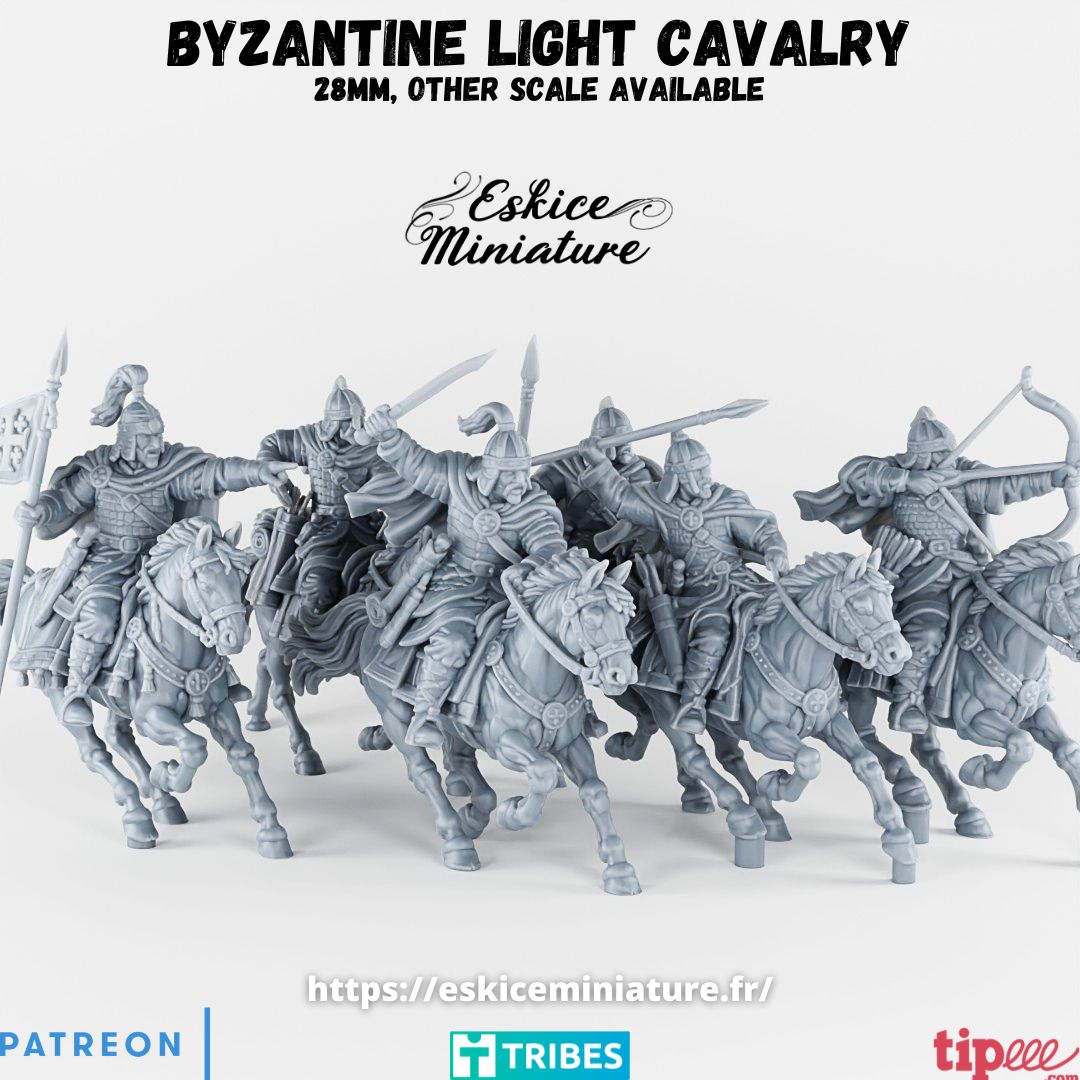Byzantine Light Cavalry ( 6 miniatures )