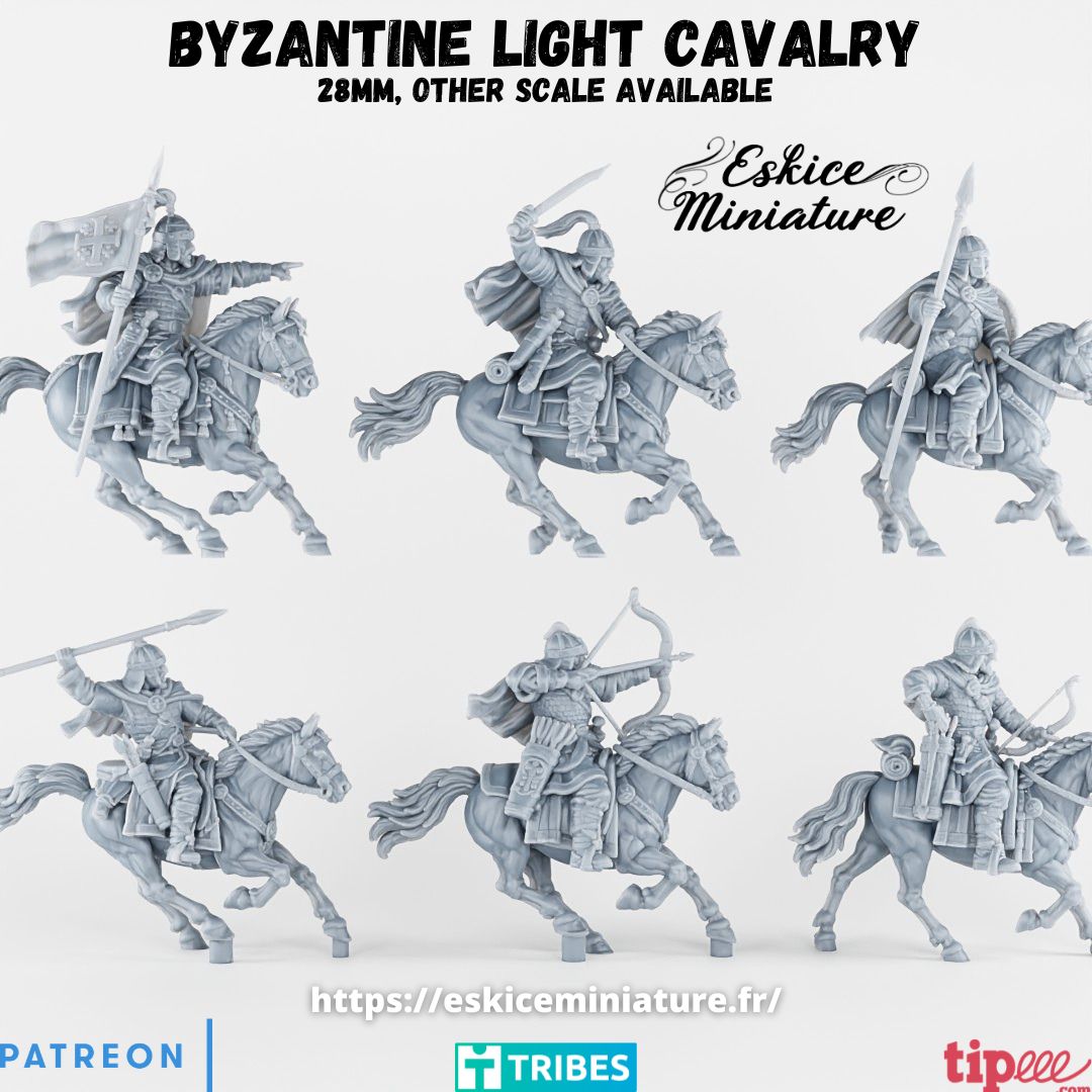 Byzantine Light Cavalry ( 6 miniatures )