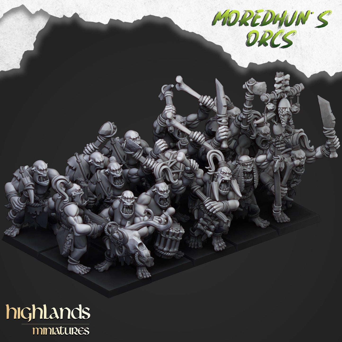 CAVE ORCS Core Unit( 10 Miniaturen )