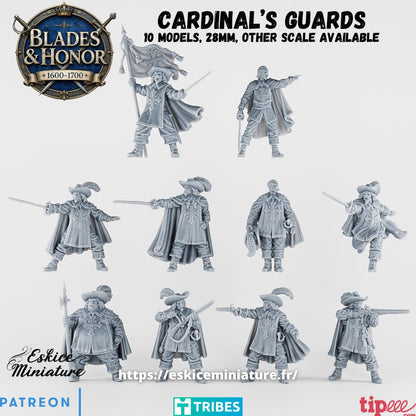 Cardinal's Guards (10 miniatures)