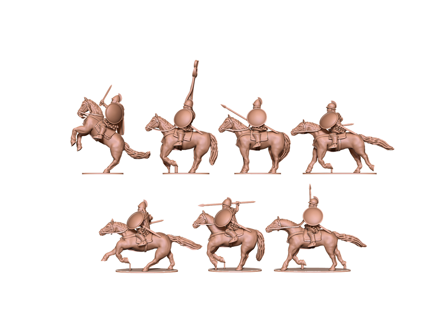 Carthaginian cavalrymen ( 7 Miniaturen )