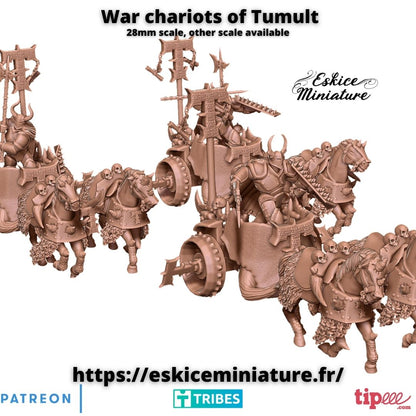 Chariots of Tumult ( 3 Streitwagen )