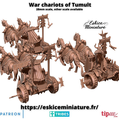 Chariots of Tumult ( 3 Streitwagen )