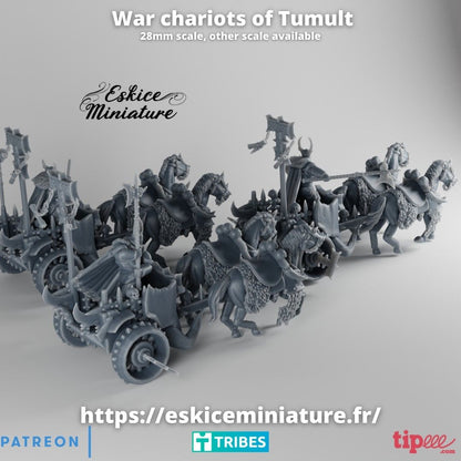 Chariots of Tumult ( 3 Streitwagen )